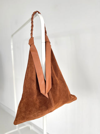 Wildleder Shopper Tasche 2507007-08