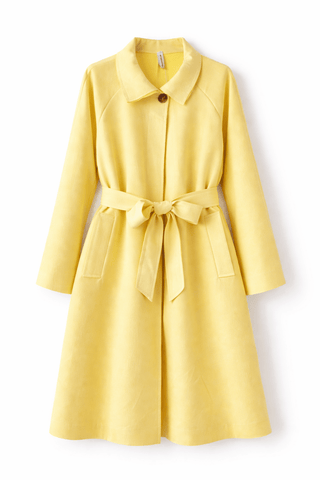 Mantel in Gelb