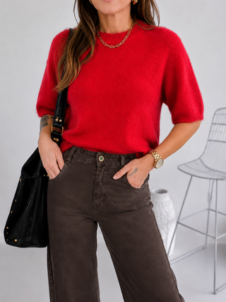 Alpaka Strickpullover 2608270