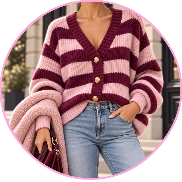 Sweter rozpinany