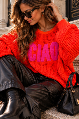 Sweter z dzianiny 2609199