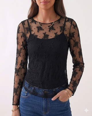Spitzenshirt 2605138
