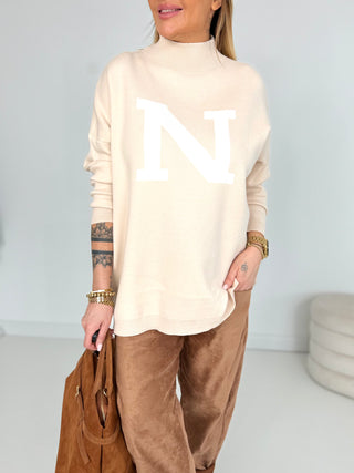 Strickpullover-beige-print-damen-levelone