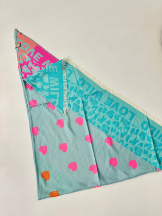 Wollschal-türkis-rosa-beige-grau-damen-levelone