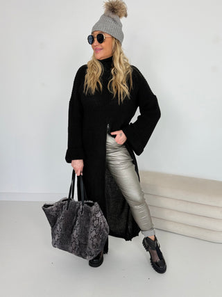 Strickkleid-schwarz-damen-levelone