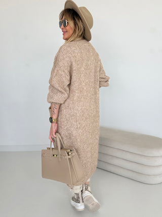 Dzianinowy płaszcz 2511254