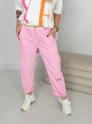 Spodnie sztruksowe ze stretchem 2512062