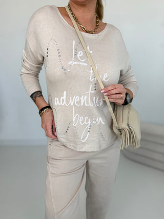 Sweter z cienkiej dzianiny 2601077