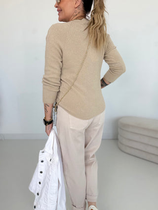 Sweter z cienkiej dzianiny z alpaki 2511114