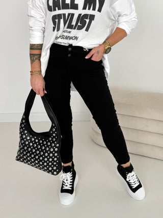 Spodnie jeansowe ze stretchem 2601039-42