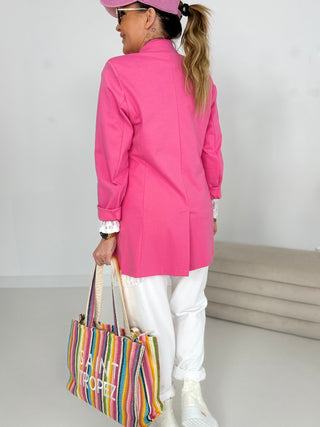 Blazer-pink-damen-onesize-levelone