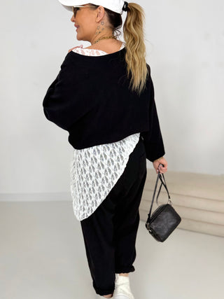 Feinstrickpullover-schwarz-weiss-damen-levelone