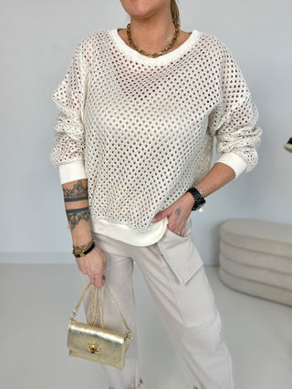 Sweter na szydełku 2601326