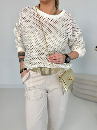 Sweter na szydełku 2601326