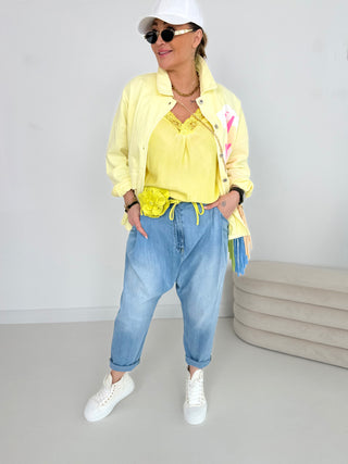 Spodnie jeansowe typu luźne 2601018-21