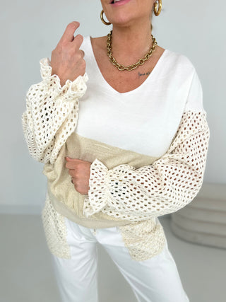 Sweter z cienkiej dzianiny 2602349