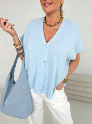 Kamizelka z dzianiny alpaka 2602139