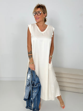 Satin Kleid 2505229