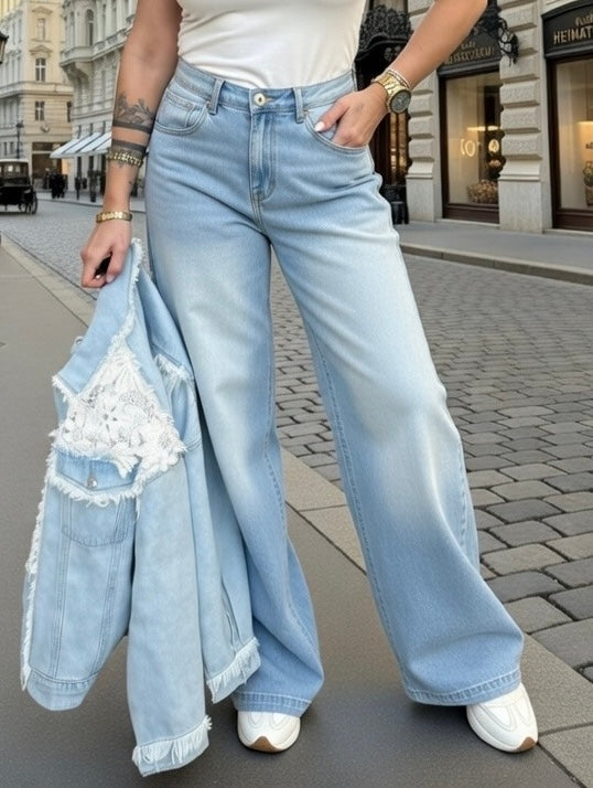 Dżinsy typu culotte 2601022-25