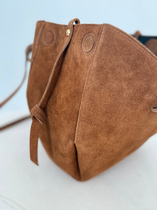 Wildleder Shopper Tasche 2507214-16