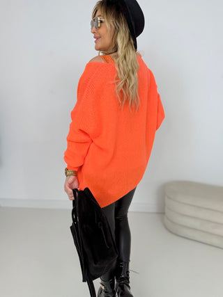 Sweter z dzianiny 2512009