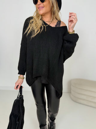 Sweter z dzianiny 2512008