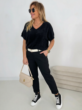 Sweter z dzianiny alpaki 2602353